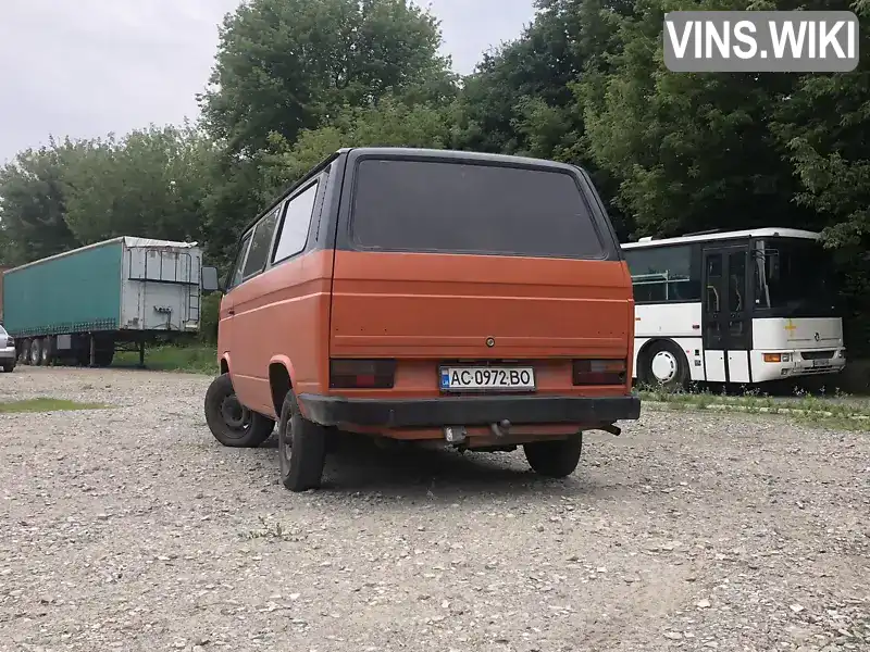 WV2ZZZ25ZLH028329 Volkswagen Transporter 1989 Мінівен 1.9 л. Фото 4