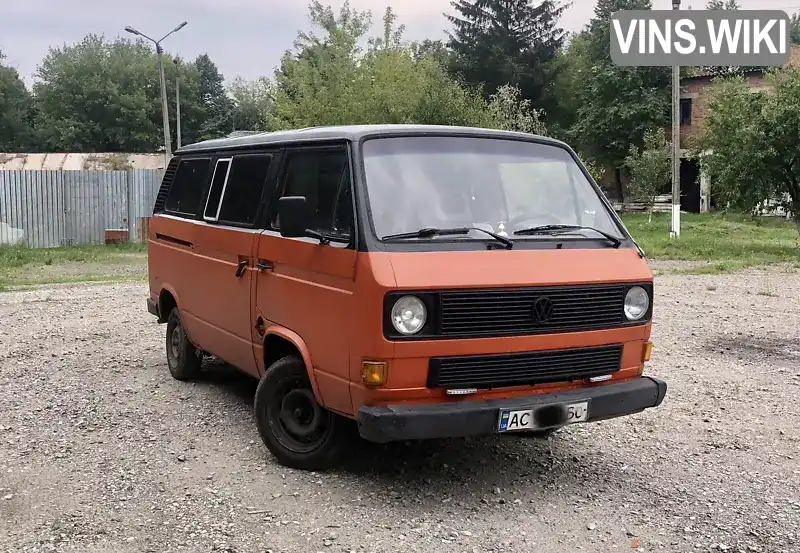 WV2ZZZ25ZLH028329 Volkswagen Transporter 1989 Мінівен 1.9 л. Фото 9