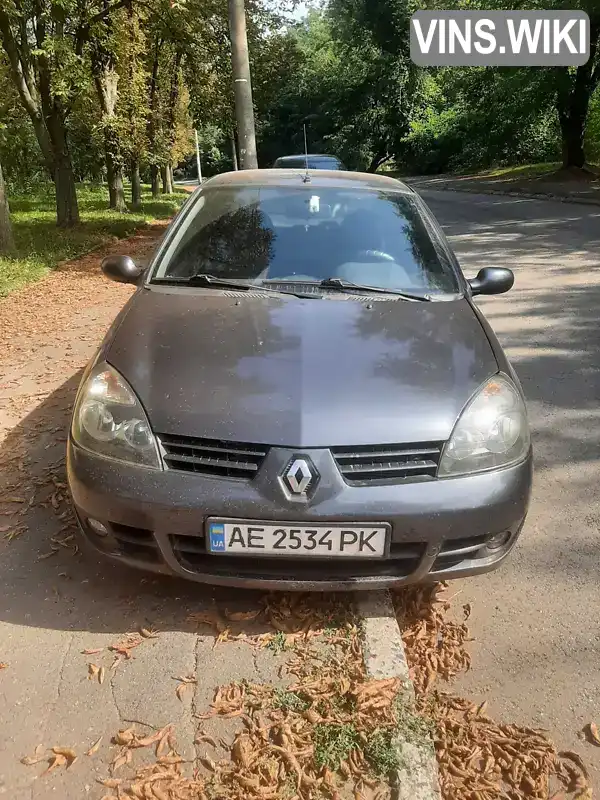 Седан Renault Clio 2007 1.4 л. Ручна / Механіка обл. Дніпропетровська, Кривий Ріг - Фото 1/8