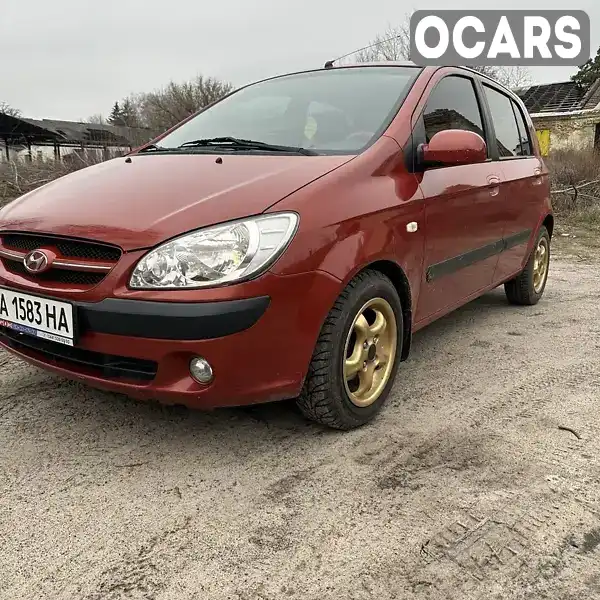 Хетчбек Hyundai Getz 2006 1.4 л. Ручна / Механіка обл. Харківська, Борова - Фото 1/9