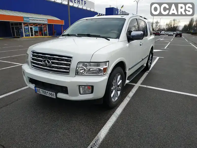 Позашляховик / Кросовер Infiniti QX56 2008 5.6 л. Автомат обл. Дніпропетровська, Кам'янське (Дніпродзержинськ) - Фото 1/19