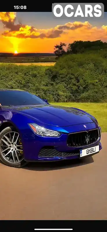 Седан Maserati Ghibli 2015 3 л. Типтроник обл. Одесская, Одесса - Фото 1/19