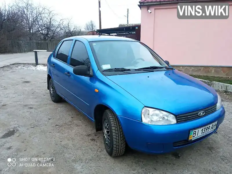 Седан ВАЗ / Lada 1118 Калина 2006 1.6 л. Ручна / Механіка обл. Полтавська, Полтава - Фото 1/7