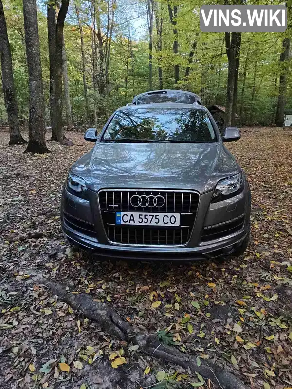 Внедорожник / Кроссовер Audi Q7 2011 3 л. Автомат обл. Черкасская, Черкассы - Фото 1/14