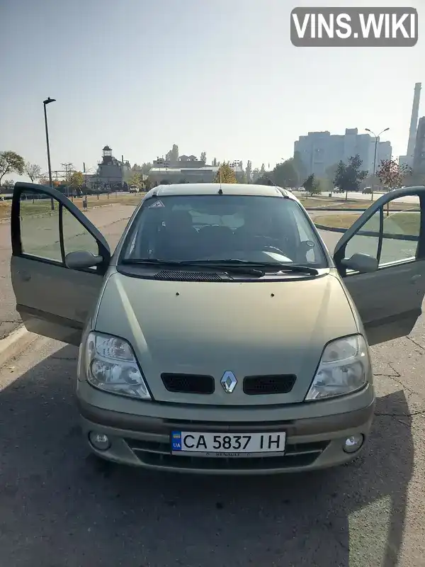 Минивэн Renault Scenic 2003 1.6 л. Ручная / Механика обл. Черкасская, Черкассы - Фото 1/10