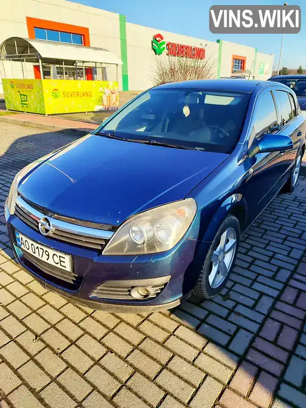 Хетчбек Opel Astra 2006 1.36 л. Ручна / Механіка обл. Закарпатська, Мукачево - Фото 1/9