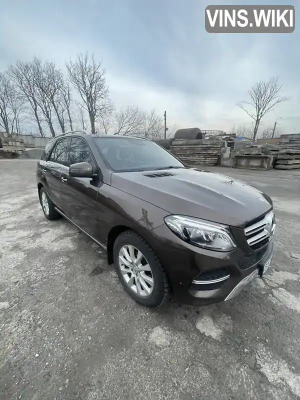 Позашляховик / Кросовер Mercedes-Benz GLE-Class 2015 2 л. Автомат обл. Хмельницька, Хмельницький - Фото 1/12