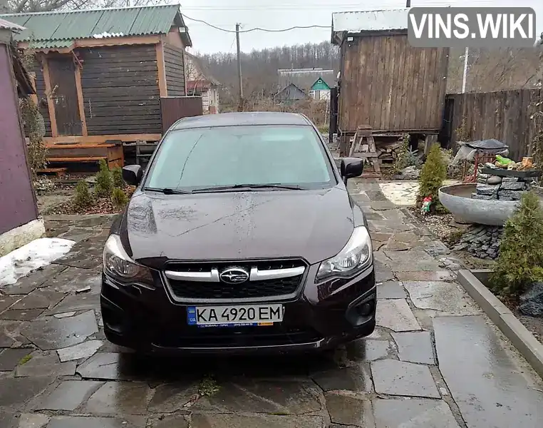 Седан Subaru Impreza 2012 2 л. Автомат обл. Житомирская, Житомир - Фото 1/8