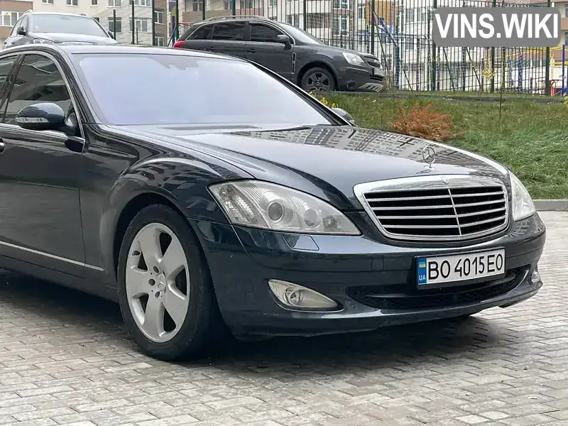 Седан Mercedes-Benz S-Class 2006 2.99 л. Автомат обл. Тернопольская, Тернополь - Фото 1/21