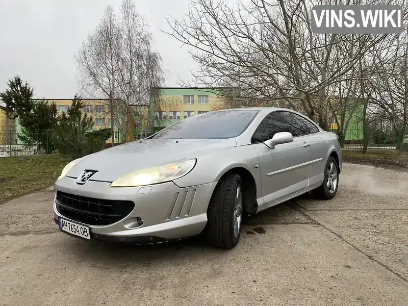 Купе Peugeot 407 2006 2.72 л. Автомат обл. Кіровоградська, Долинська - Фото 1/21