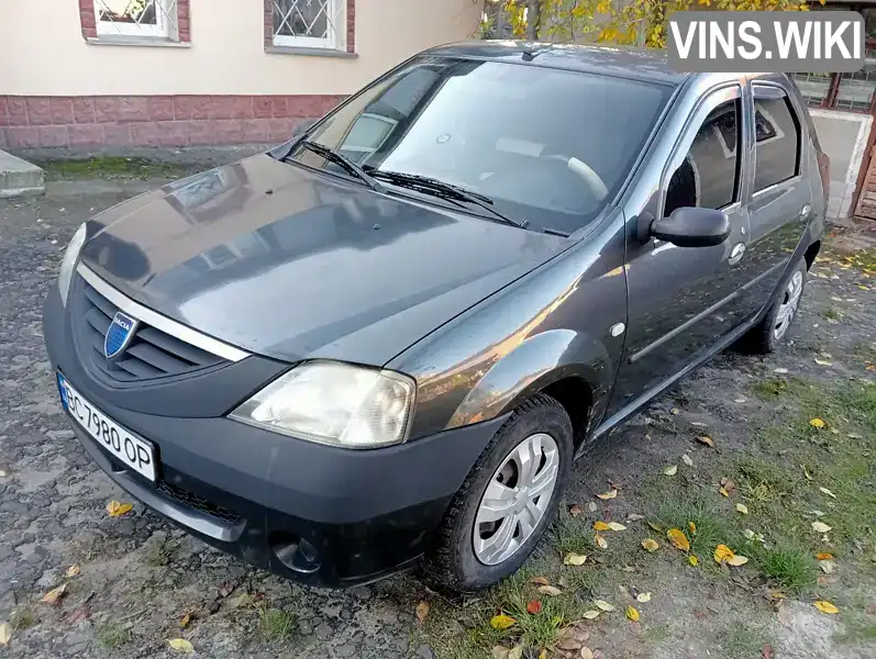 Седан Dacia Logan 2007 1.4 л. Ручная / Механика обл. Львовская, Львов - Фото 1/21