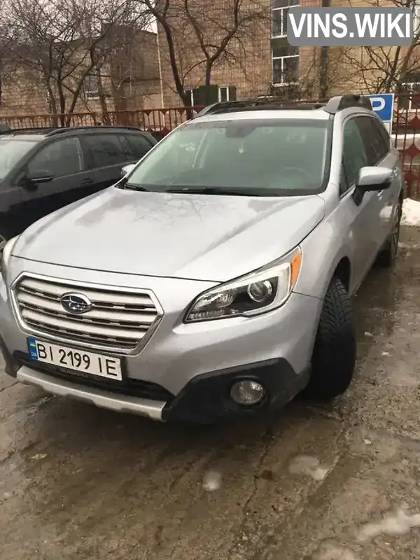 Універсал Subaru Outback 2016 2.5 л. Варіатор обл. Полтавська, Горішні Плавні (Комсомольськ) - Фото 1/16