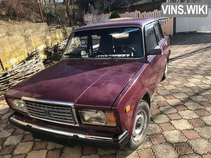 Седан ВАЗ / Lada 2107 2003 1.6 л. Ручная / Механика обл. Закарпатская, Хуст - Фото 1/15