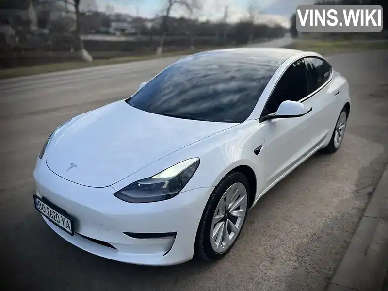 Седан Tesla Model 3 2022 null_content л. Автомат обл. Тернопільська, Тернопіль - Фото 1/9