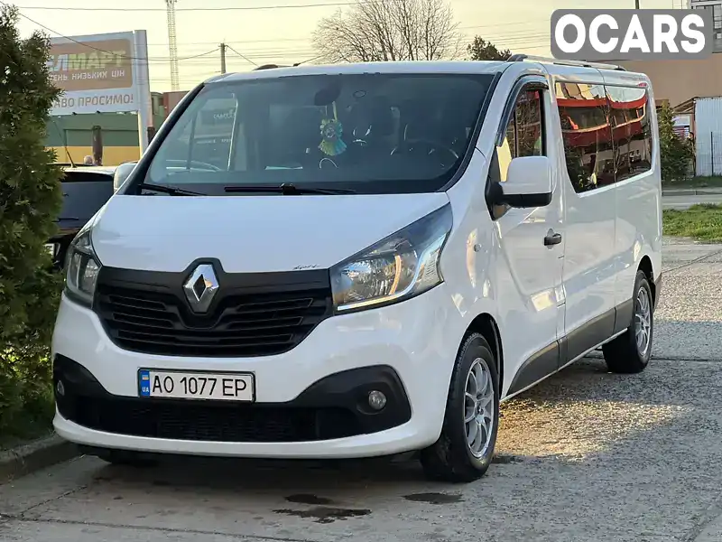 Мінівен Renault Trafic 2016 1.6 л. Ручна / Механіка обл. Закарпатська, Ужгород - Фото 1/20