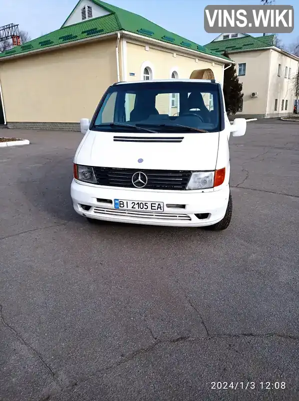 Мінівен Mercedes-Benz Vito 1998 2.3 л. Ручна / Механіка обл. Полтавська, Полтава - Фото 1/16