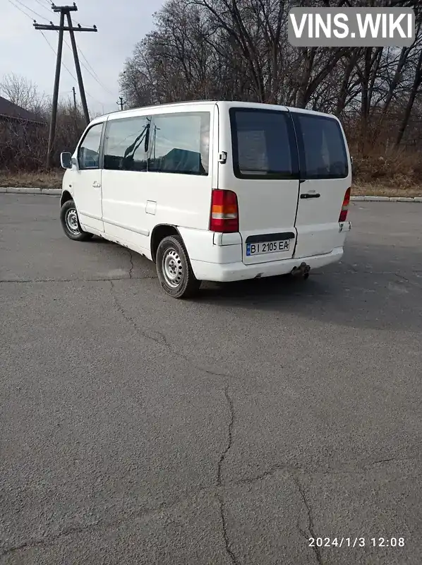 VSA63806413148273 Mercedes-Benz Vito 1998 Мінівен 2.3 л. Фото 7