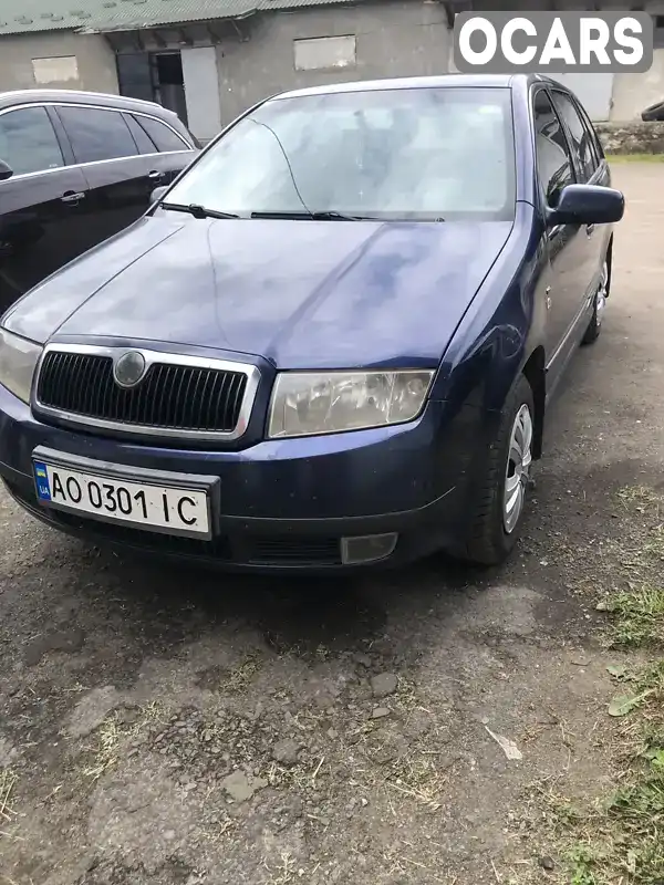 Універсал Skoda Fabia 2002 1.4 л. Ручна / Механіка обл. Закарпатська, Перечин - Фото 1/18