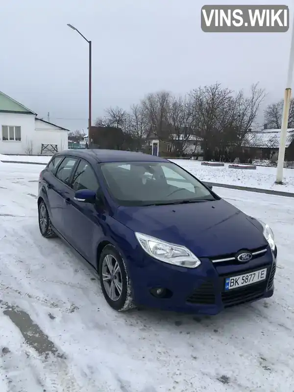 Универсал Ford Focus 2013 1.6 л. Ручная / Механика обл. Ровенская, Вараш (Кузнецовск) - Фото 1/18