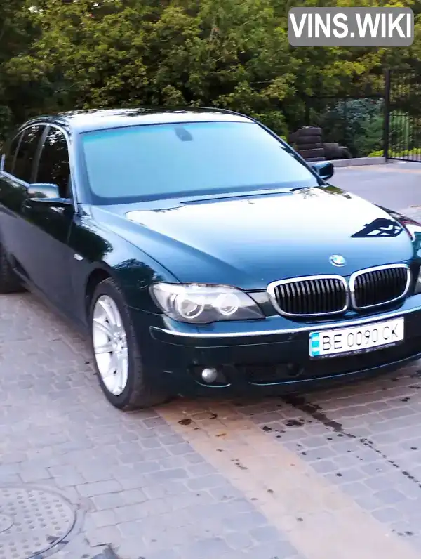 Седан BMW 7 Series 2008 2.99 л. обл. Миколаївська, Березнегувате - Фото 1/16