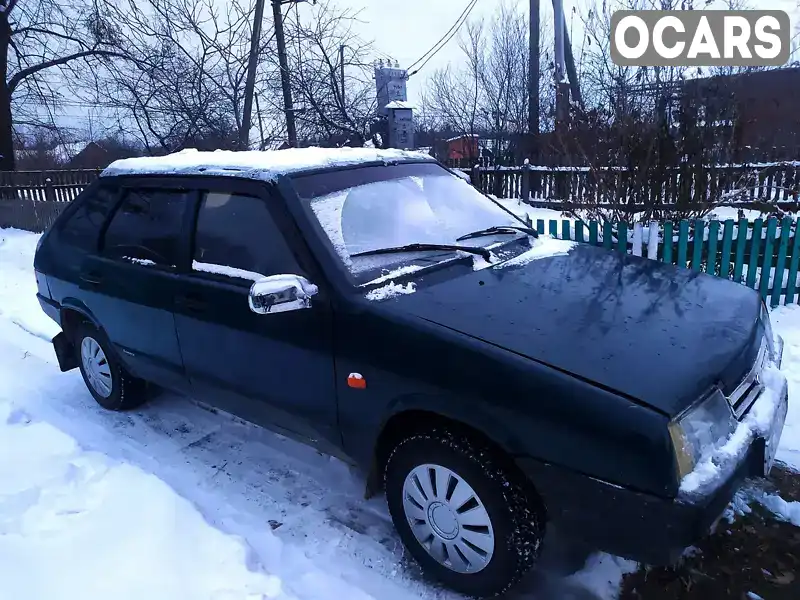 Хетчбек ВАЗ / Lada 2109 1996 1.5 л. Ручна / Механіка обл. Житомирська, Романів - Фото 1/6