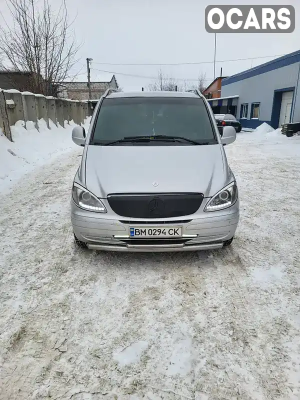 Мінівен Mercedes-Benz Vito 2008 2.99 л. Автомат обл. Сумська, Суми - Фото 1/10