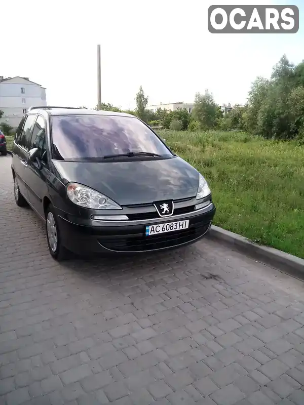 Мінівен Peugeot 807 2007 2 л. Ручна / Механіка обл. Волинська, Ратне - Фото 1/21