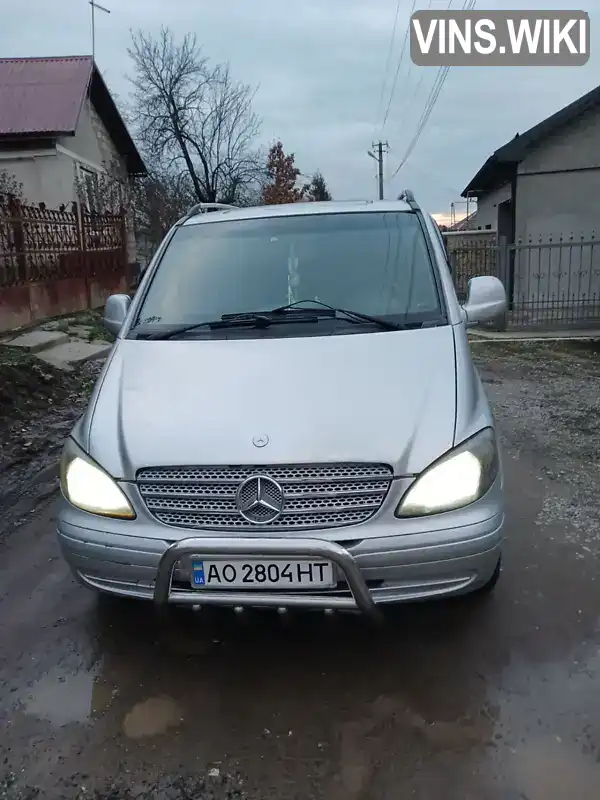 Мінівен Mercedes-Benz Vito 2005 2.2 л. Ручна / Механіка обл. Закарпатська, Виноградів - Фото 1/10