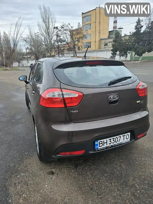 KNADN515AC6059247 Kia Rio 2011 Хетчбек 1.12 л. Фото 5