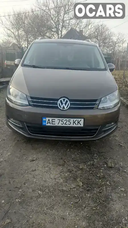 Мінівен Volkswagen Sharan 2012 2 л. Автомат обл. Дніпропетровська, Кринички - Фото 1/8