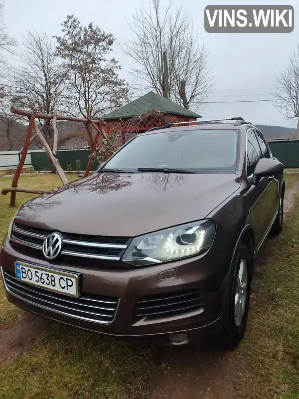 Внедорожник / Кроссовер Volkswagen Touareg 2011 2.97 л. Автомат обл. Тернопольская, Тернополь - Фото 1/21