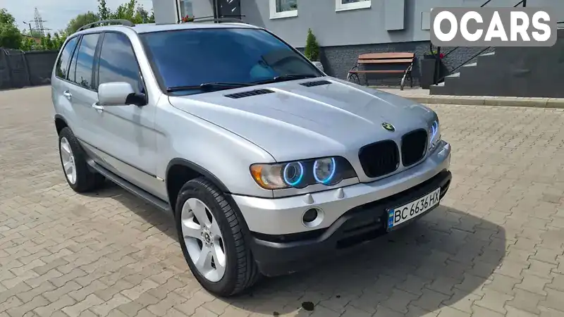 Позашляховик / Кросовер BMW X5 2002 3 л. Автомат обл. Львівська, Червоноград - Фото 1/21