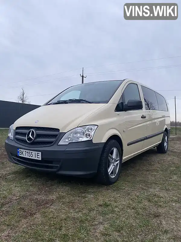 Минивэн Mercedes-Benz Vito 2011 2.2 л. Автомат обл. Ровенская, Рокитное - Фото 1/11