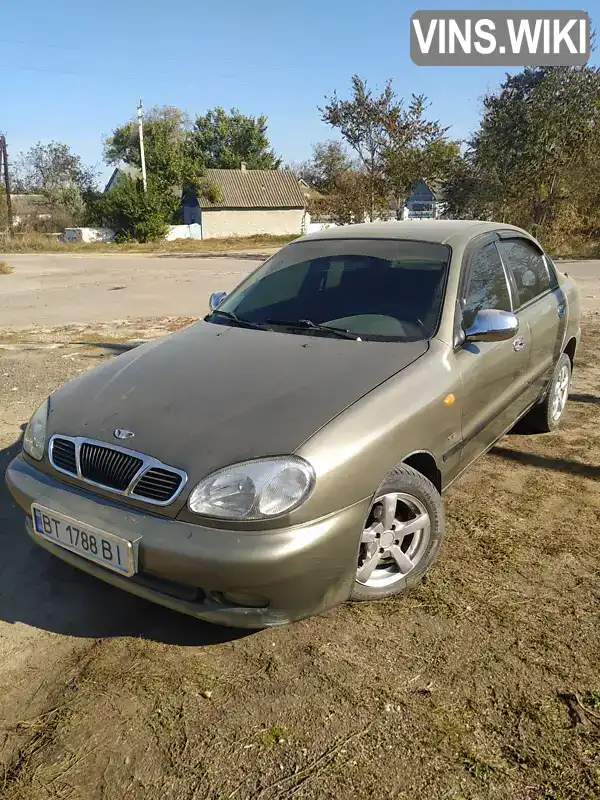 Седан Daewoo Lanos 2002 1.5 л. Ручна / Механіка обл. Дніпропетровська, Кривий Ріг - Фото 1/5