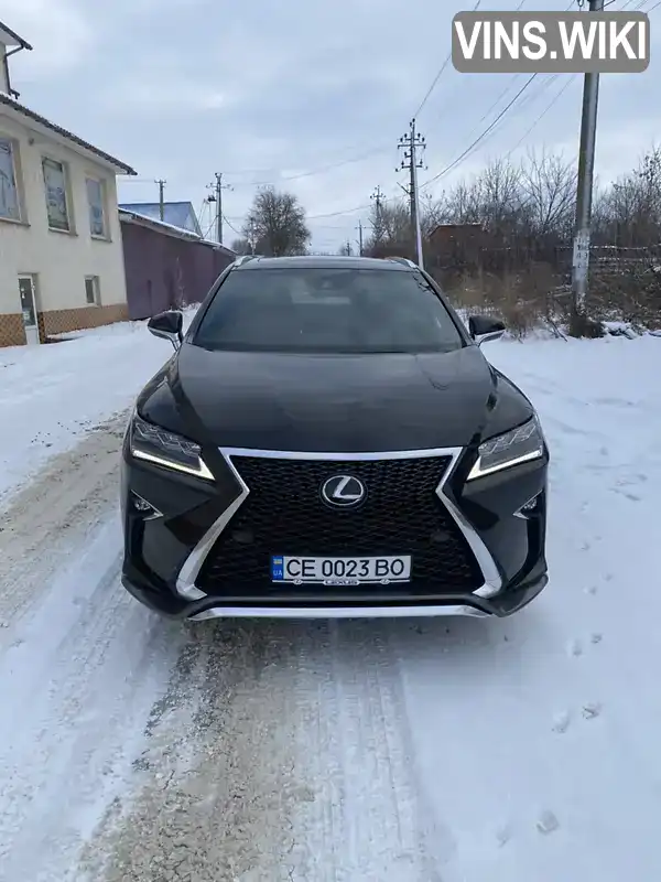 Позашляховик / Кросовер Lexus RX 2018 3.46 л. Автомат обл. Чернівецька, Чернівці - Фото 1/19