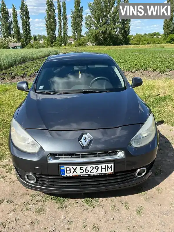 Седан Renault Fluence 2010 1.46 л. Ручна / Механіка обл. Хмельницька, Шепетівка - Фото 1/18