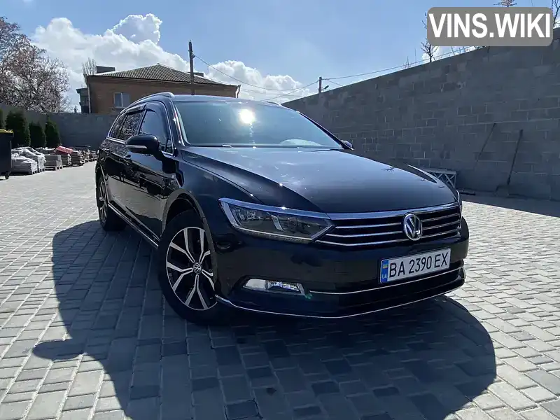 Универсал Volkswagen Passat 2017 2 л. Автомат обл. Кировоградская, Кропивницкий (Кировоград) - Фото 1/21