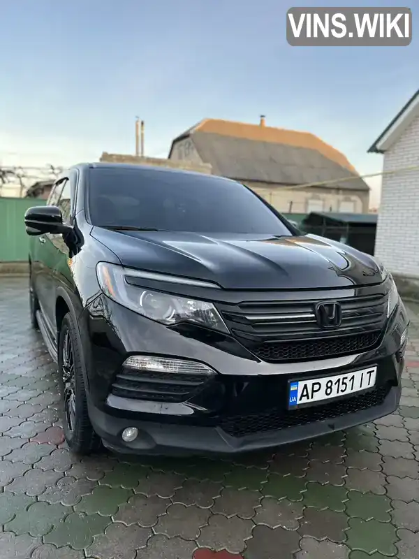 Внедорожник / Кроссовер Honda Pilot 2016 3.47 л. Автомат обл. Запорожская, Запорожье - Фото 1/21