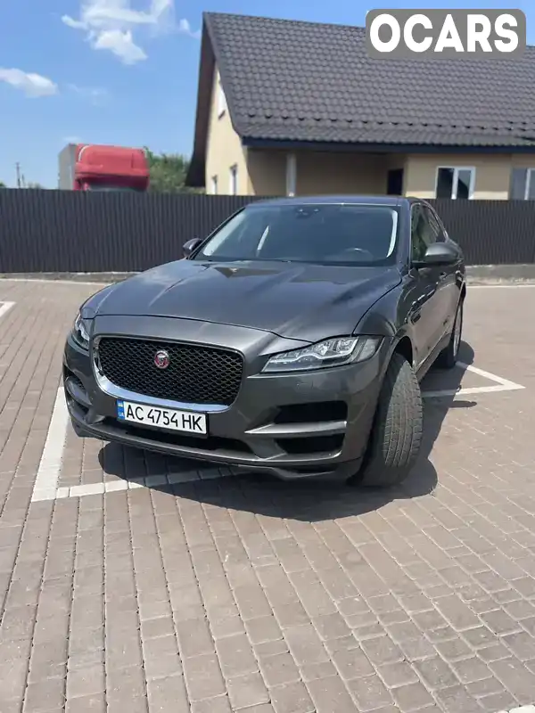 Позашляховик / Кросовер Jaguar F-Pace 2016 2 л. Автомат обл. Волинська, Ковель - Фото 1/21