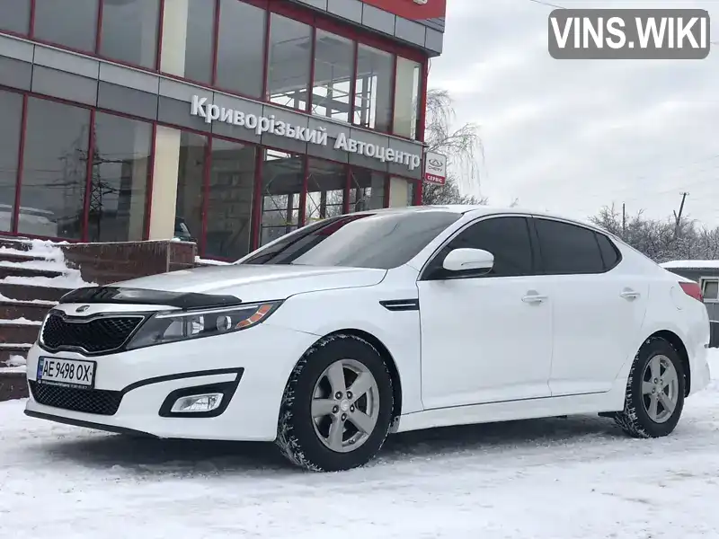 Седан Kia Optima 2015 2.4 л. Автомат обл. Дніпропетровська, Кривий Ріг - Фото 1/16