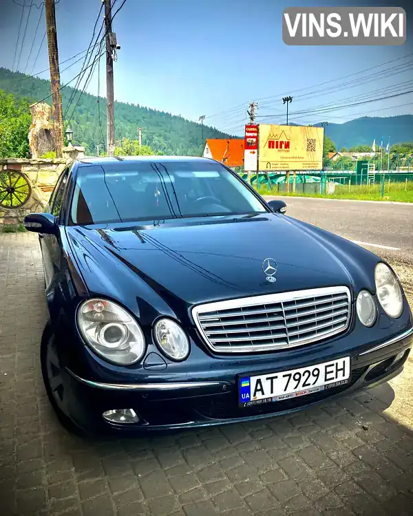 Седан Mercedes-Benz E-Class 2003 3.2 л. Автомат обл. Івано-Франківська, Городенка - Фото 1/21