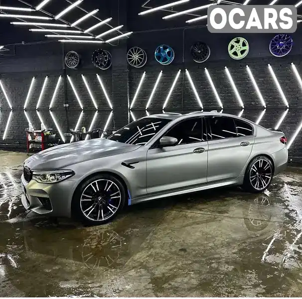 Седан BMW M5 2018 4.39 л. Автомат обл. Київська, Київ - Фото 1/21