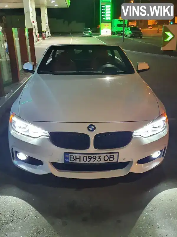 Кабриолет BMW 4 Series 2014 3 л. Автомат обл. Одесская, Одесса - Фото 1/17