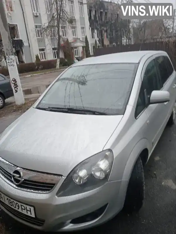 W0L0AHM75B2137107 Opel Zafira 2011 Мінівен 1.69 л. Фото 6