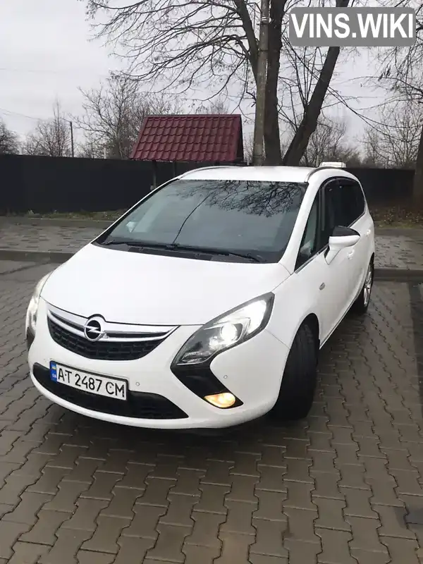 Минивэн Opel Zafira Tourer 2012 2 л. Ручная / Механика обл. Ивано-Франковская, Ивано-Франковск - Фото 1/13