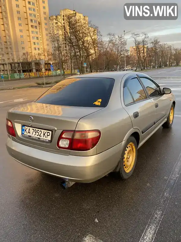 Седан Nissan Almera 2002 null_content л. Ручна / Механіка обл. Київська, Київ - Фото 1/21