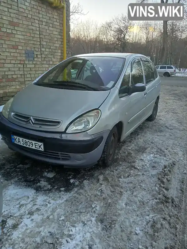 Минивэн Citroen Xsara Picasso 2003 2 л. Ручная / Механика обл. Киевская, Киев - Фото 1/5