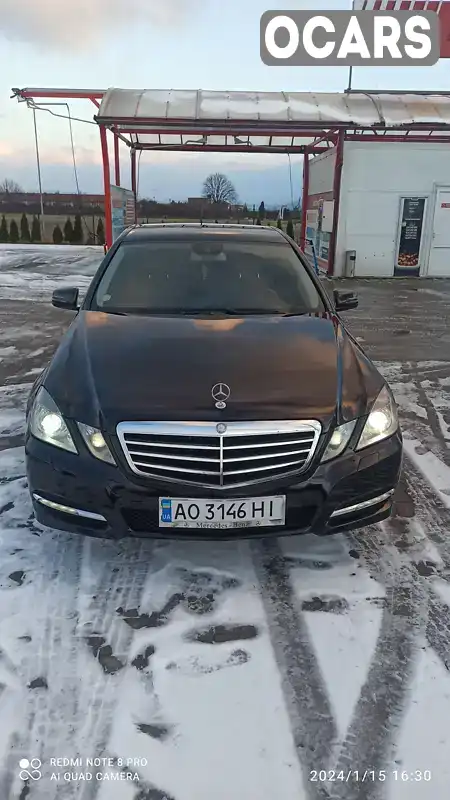 Седан Mercedes-Benz E-Class 2012 2.14 л. Автомат обл. Закарпатська, Тячів - Фото 1/21