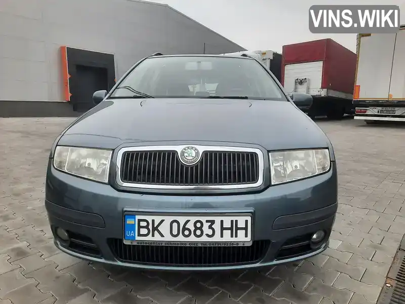 Універсал Skoda Fabia 2005 1.39 л. Ручна / Механіка обл. Рівненська, Рівне - Фото 1/21