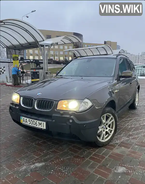 Позашляховик / Кросовер BMW X3 2005 3 л. Автомат обл. Київська, Київ - Фото 1/11